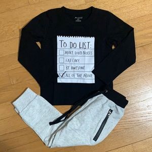 NWT! 2T T-Shirt/Jogger Set